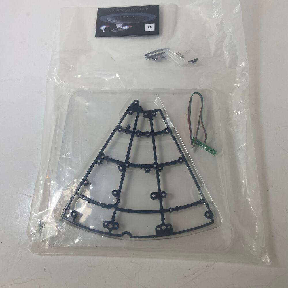 Fanhome Star Trek Model Eagle Moss Build The USS Enterprise NCC-1701D Ship #14 N